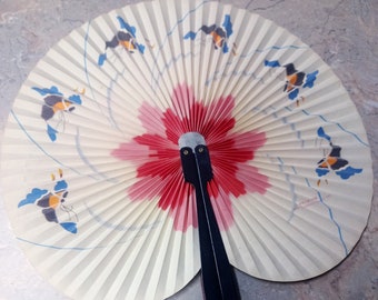 Vintage Hand Fan People's Republic of China