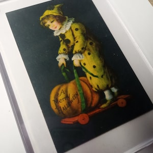vintage Ellen Clapsaddle Carte Postale Halloween