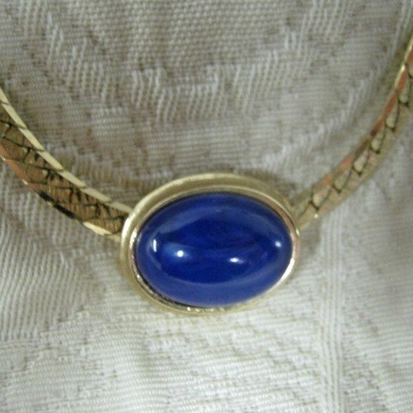 Avon Lapis Necklace