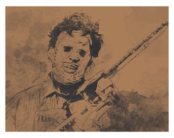 Horror Nerd Art Print