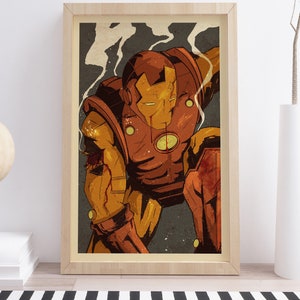 Retro Iron Man