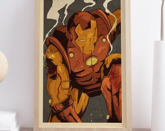 Retro Iron Man
