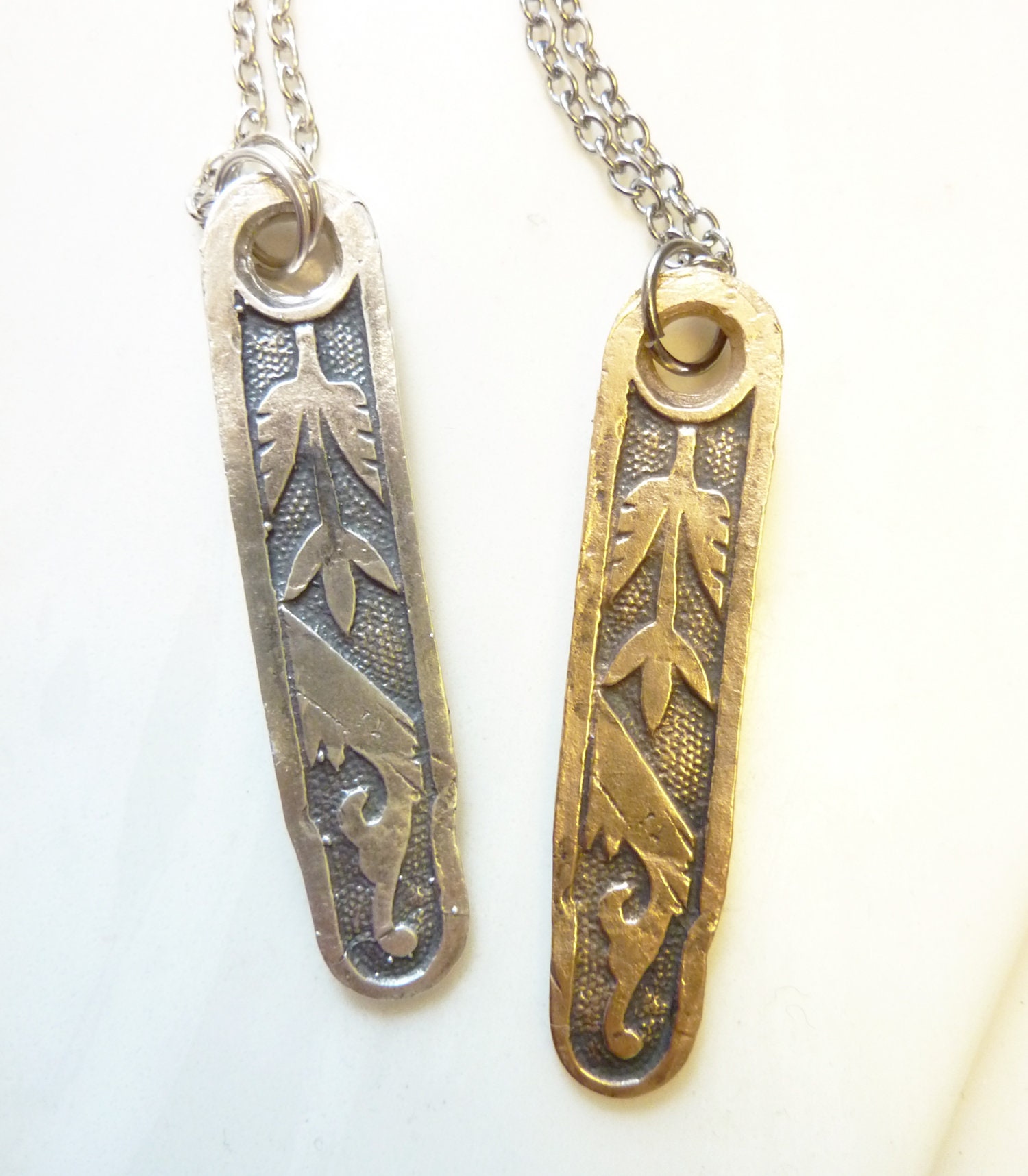 Eastlake Pendant Bronze or Sterling Silver Arts & Crafts - Etsy