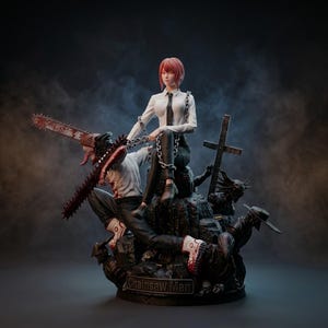 Chainsaw man figure - Etsy 日本