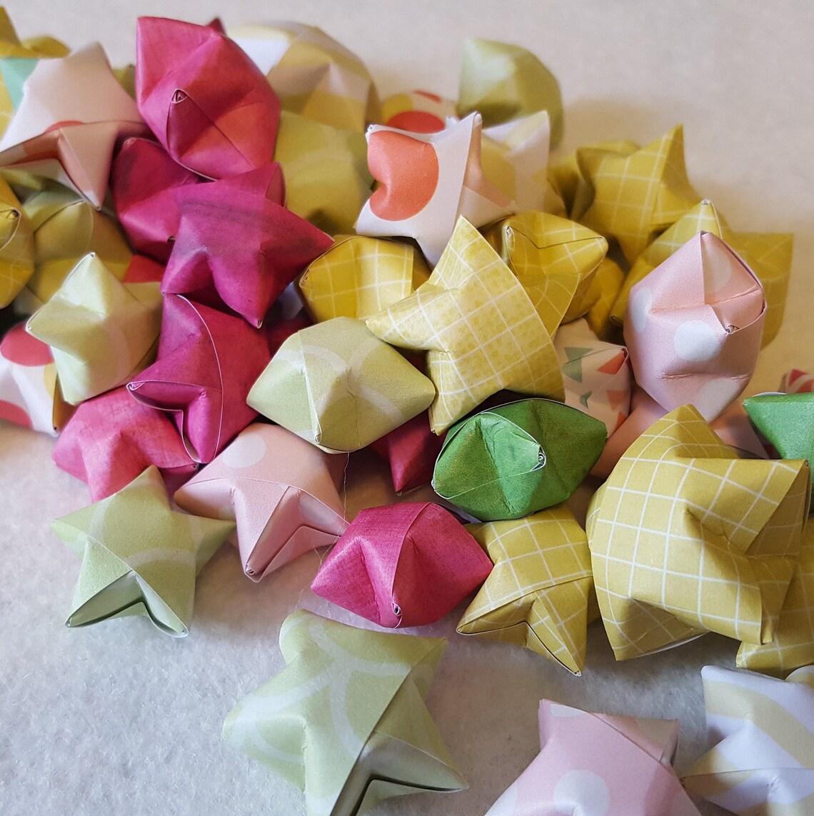 25 Reach for the Stars Origami Wishing Stars READY TO SHIP Etsy