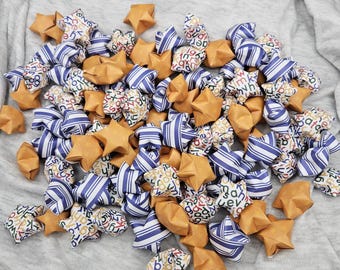 Inspirational Origami Wishing Stars for Teachers, Set of 50