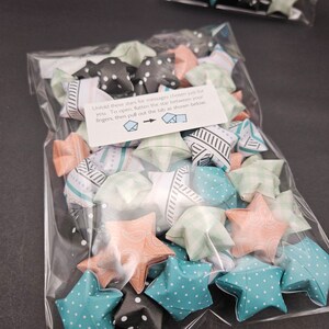 50 Teach from the Heart Origami Wishing Stars READY TO SHIP image 5