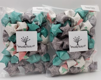 50 Femme Fatale Origami Wishing Stars READY TO SHIP