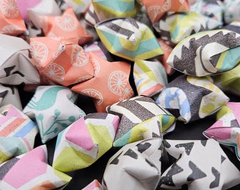Motivational Origami Wishing Stars: Teacher Gift, Set of 50