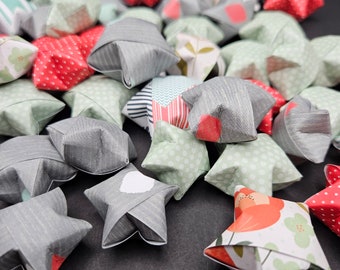 50 Teach from the Heart Origami Wishing Stars READY TO SHIP