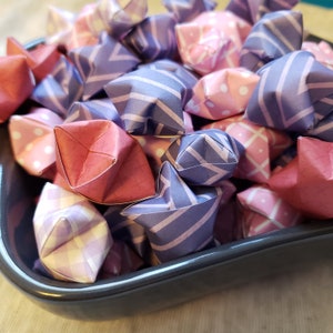 50 True Love Origami Wishing Stars READY TO SHIP image 1