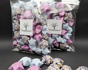 50 Reach for the Stars Origami Wishing Stars READY TO SHIP