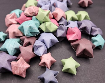 50 Reach for the Stars Origami Wishing Stars READY TO SHIP
