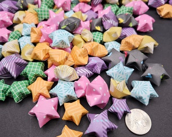 50 Reach for the Stars Origami Wishing Stars READY TO SHIP