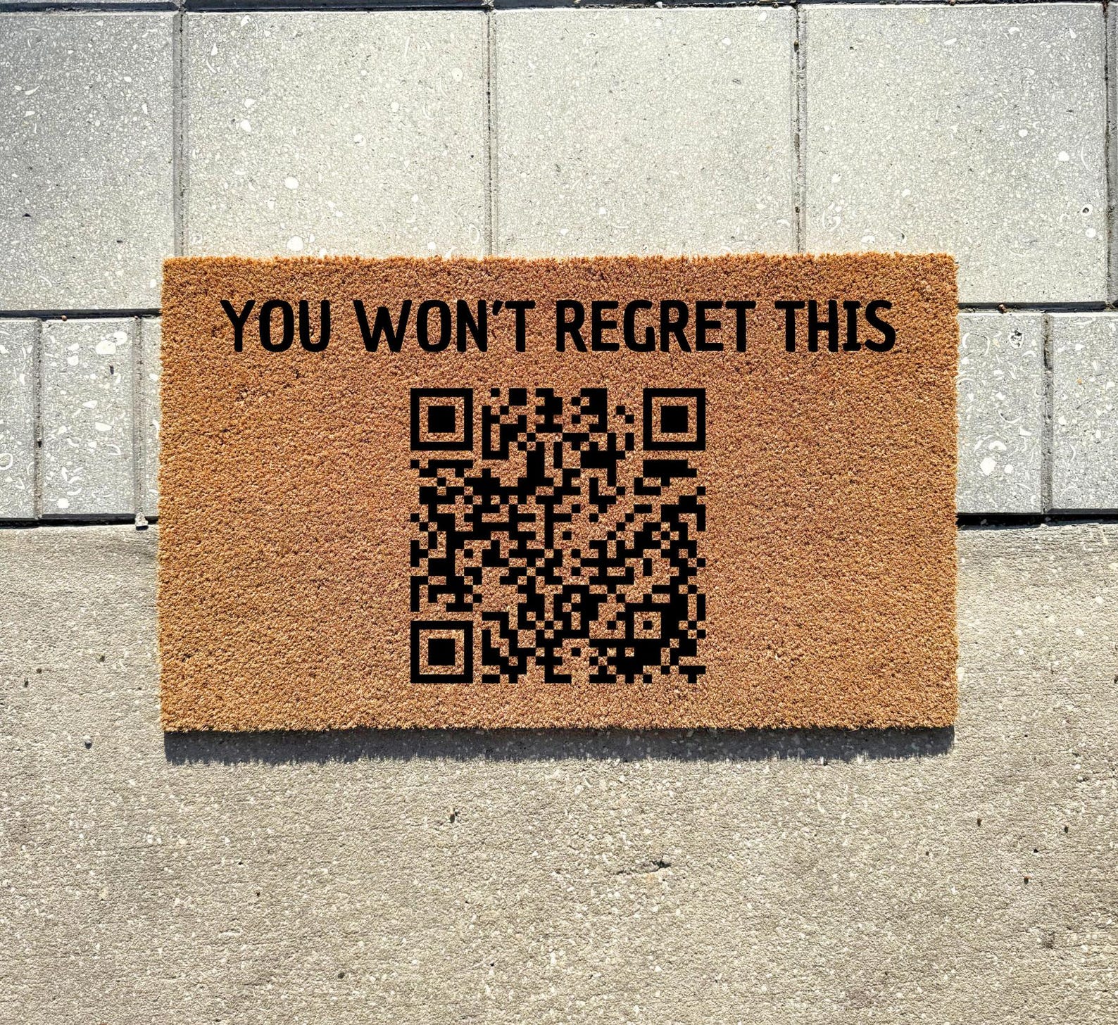 You Won’t Regret This QR Code Doormat – 16x24