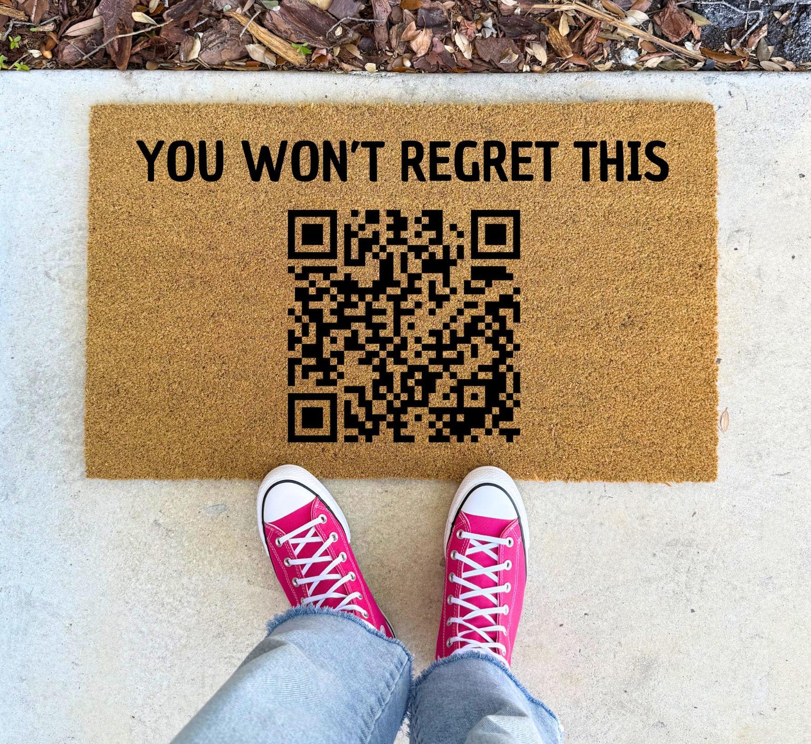 You Won’t Regret This QR Code Doormat – 16x24