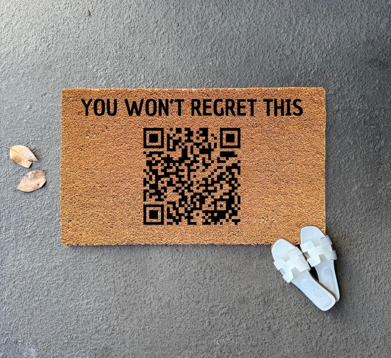 You Won’t Regret This QR Code Doormat – 16x24