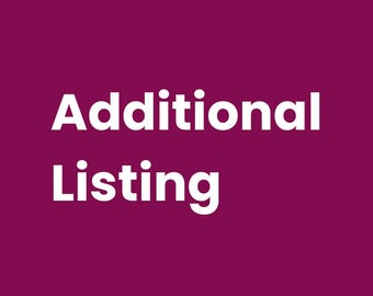 Additional Listing