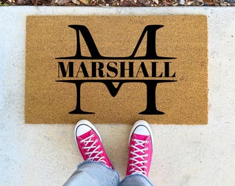 Classic Family Name Entry Doormat