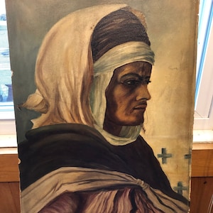 Victorian Arabian Knights Portrait 19th century Art