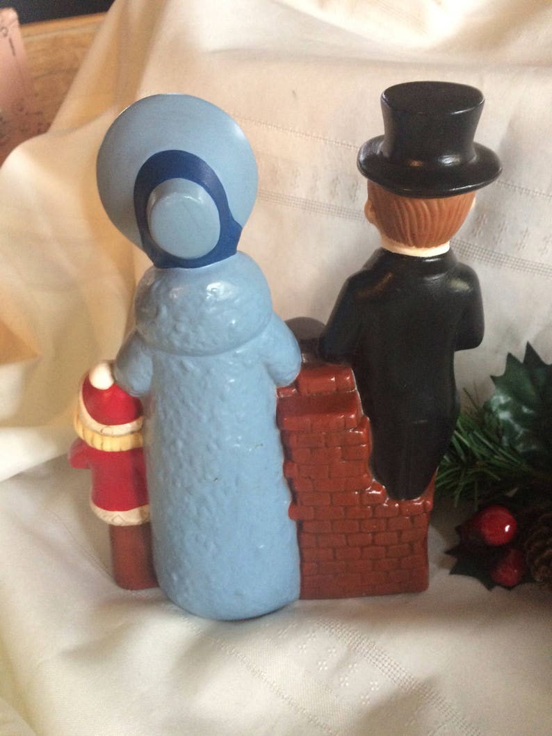 Vintage Christmas Family Choir Singing Carols Ceramic 1987 Etsy