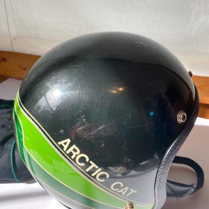 Vintage Arctic Cat Helmet - Etsy