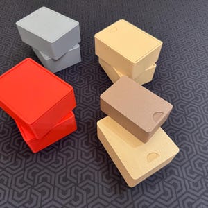 Custom 3D-Printed Board Game Organizer – Sliding Lid Box