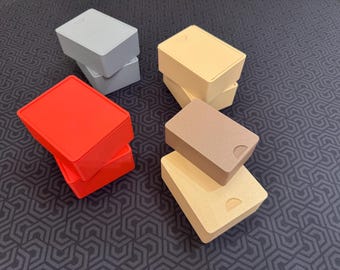 Custom 3D-Printed Board Game Organizer – Sliding Lid Box