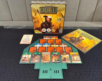 7 Wonders Duel Card Holder: Organizador de juegos impreso en 3D