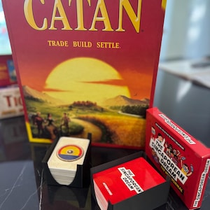 Custom 3D-Printed Board Game Card Holder: Horizontal Card Tray