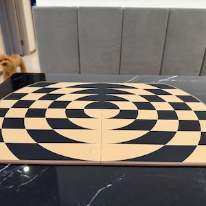 Double-Sided 3D-Printed Chess Board – Standard & Singularity Chess (4-Piece Set)