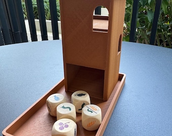 Torre de dados Wingspan / Mejora impresa en 3D para jugar / Comedero para pájaros / Casita para pájaros