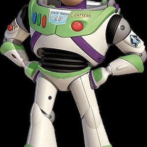 Toy Story Buzz Lightyear PNG | Digital Download | High-Resolution Transparent Background | Sublimation & Clipart