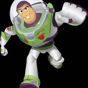 Toy Story Buzz Lightyear PNG | Digital Download | High-Resolution Transparent Background | Sublimation & Clipart