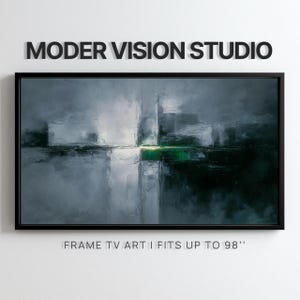 Minimalist Texture Art | Frame TV Digital Download | Abstract Green Wall Art | Samsung The Frame TV Artwork | 4K 8K Modern Painting