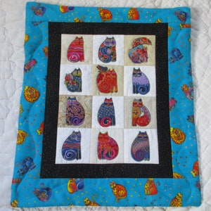 Cats By Laurel Burch Quilted Wall Hanging
