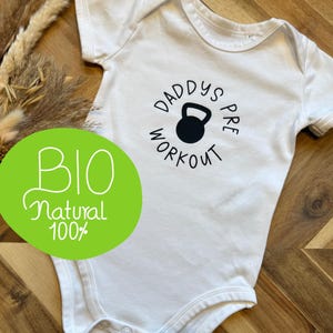 Grappig babyrompertje voor sportieve ouders cadeau-idee sportief gezin geboortegeschenk grappig rompertje met spreuk humoristisch