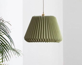 白いランプシェード、洗えるペーパー、フレキシブルなデザイン