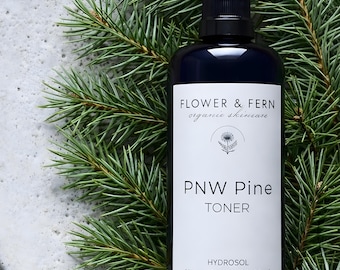 Soothing Toner for Acne, Eczema, & Sensitive Skin | Pine Hydrosol | Organic Wildcrafted Skincare
