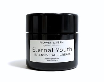 Organic Frankincense Tallow Face Cream: Eternal Youth Intensive Age Cream