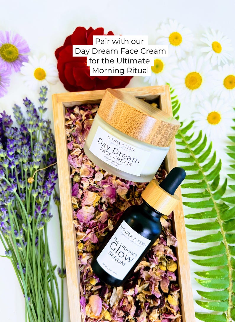 Organic Vitamin C Face Serum: Brightening Glow Serum for Sensitive & Acne-Prone Skin image 3