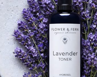 Organic Lavender Hydrosol | Gentle Facial Toner for Oily, Sensitive & Combination Skin