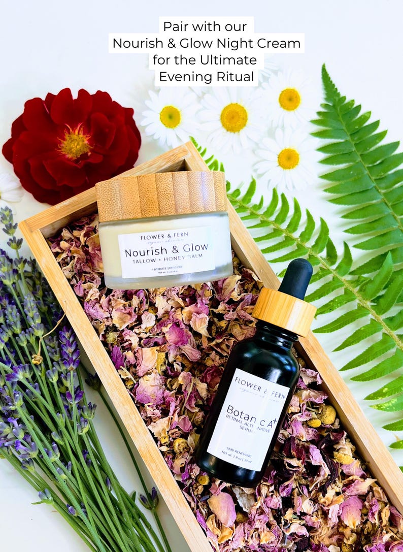 Organic Retinol Alternative Anti-aging Serum | Botanic A+ image 4