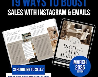 19 strategie di vendita ad alta conversione per Instagram ed e-mail / Aumenta coinvolgimento, follower e profitti / Guida alle strategie di vendita su Instagram,