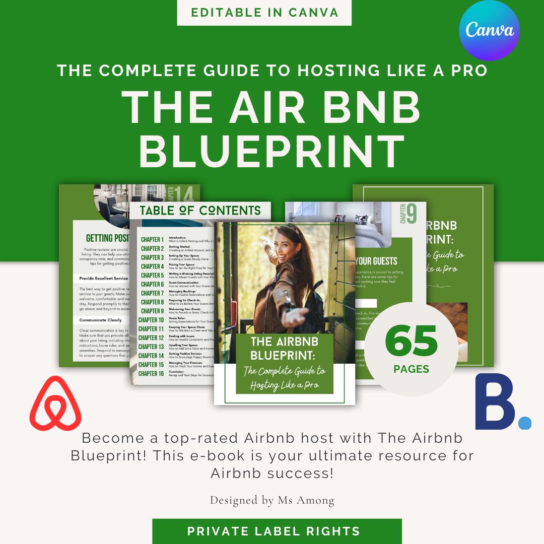 The Air BnB Blueprint : The Complete Guide to Hosting Like a Pro