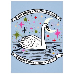 Just Because I Can Feel - Poster classico su carta semi-lucida