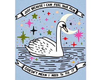 Just Because I Can Feel - Classic Semi-Glossy Paper Poster