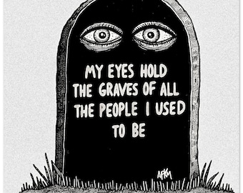 My Eyes Hold - Classic Semi-Glossy Paper Poster