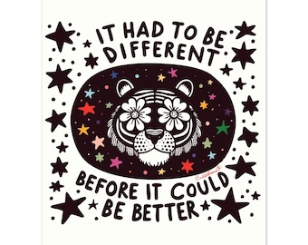 It Had to Be Different - Classic Semi-Glossy Paper Poster