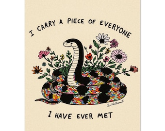 I Carry A Piece - Classic Semi-Glossy Paper Poster